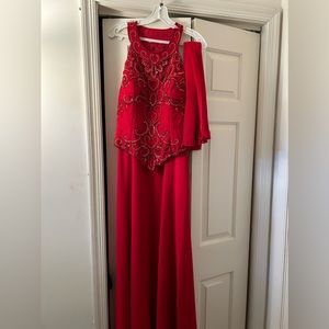 Brand new evening gown w/ tags, size Large